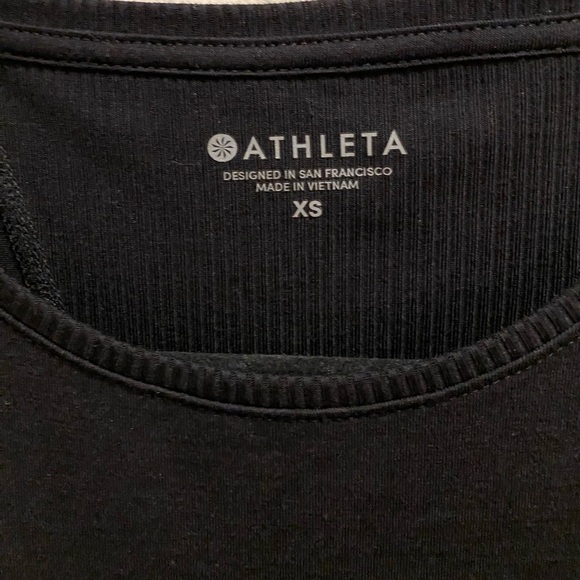Athleta Black Essenve Semi Fit Tank Top Size XS - Picture 5 of 10